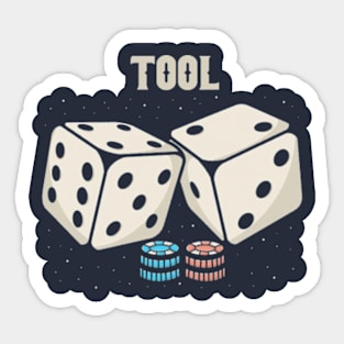 tool Dice Sticker